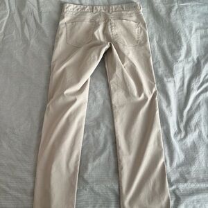 Peter Millar Cream Chinos Golf
